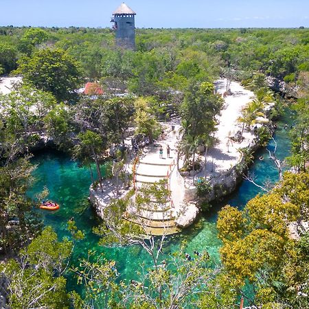 Hotel Casa Tortuga Tulum - Cenotes Park Inclusive Bagian luar foto Cenote