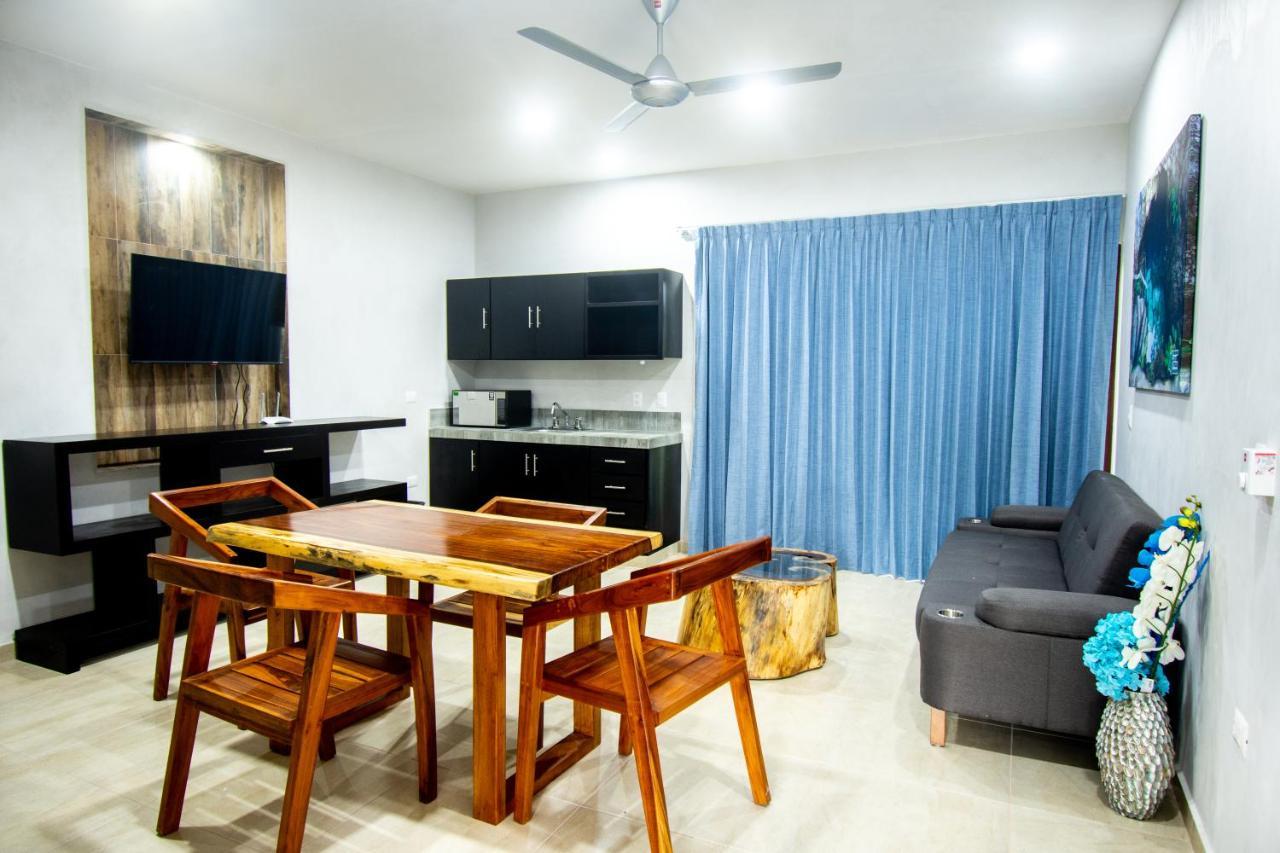 Hotel Casa Tortuga Tulum - Cenotes Park Inclusive Bagian luar foto Living room