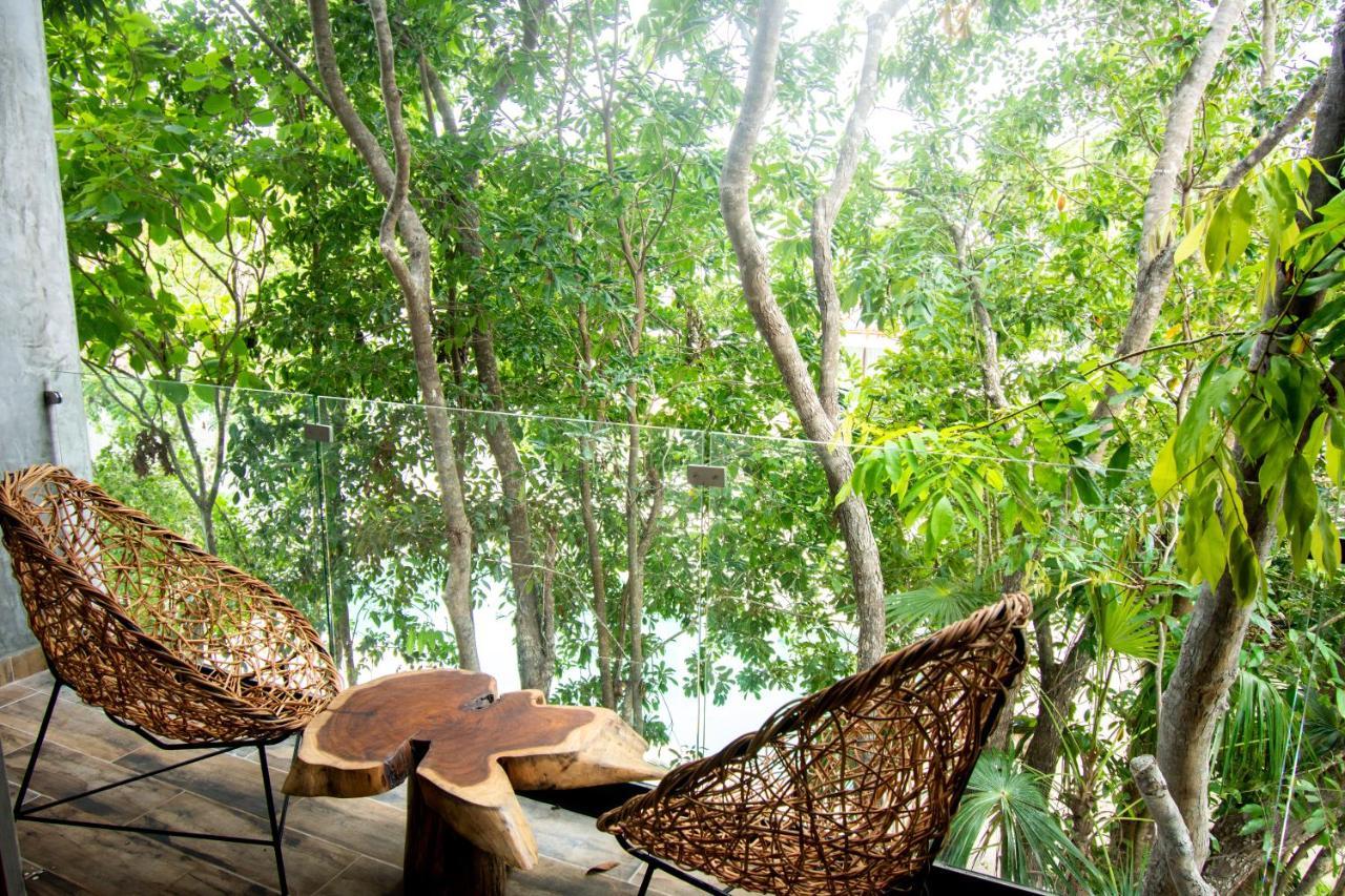 Hotel Casa Tortuga Tulum - Cenotes Park Inclusive Bagian luar foto The interior of the house
