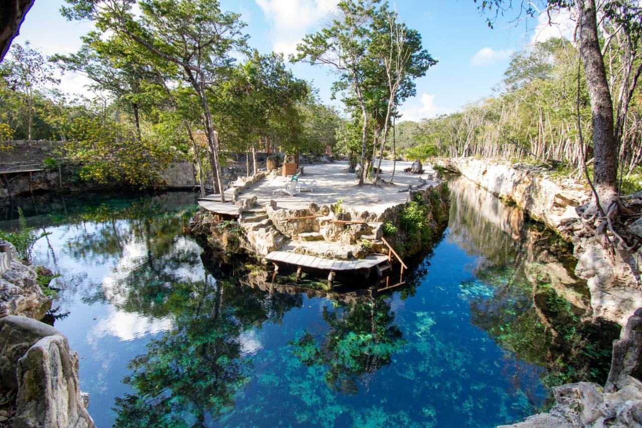 Hotel Casa Tortuga Tulum - Cenotes Park Inclusive Bagian luar foto